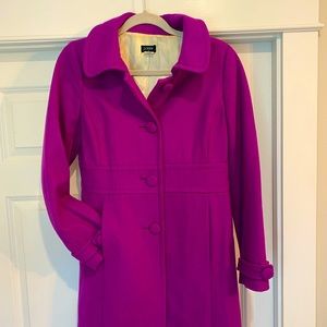 Beautiful 12 year old wool coat from JCrew. Size 8. This jacket is stunning!